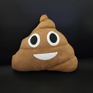 Emoji "Poop" Plush, Size Medium